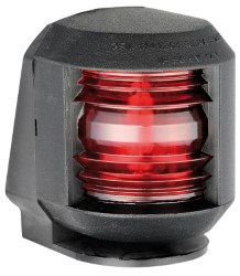 UCompact negro / 112,5 ° cubierta roja luz de navegación